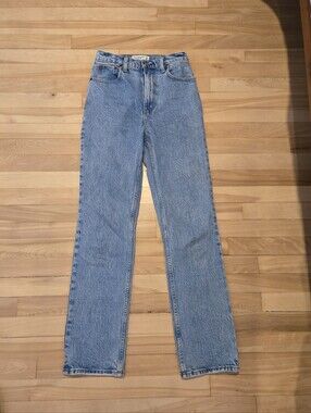 Abercrombie & Fitch Light Blue Straight Jeans